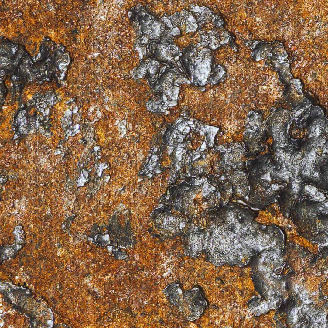 Dusche Metalloptik