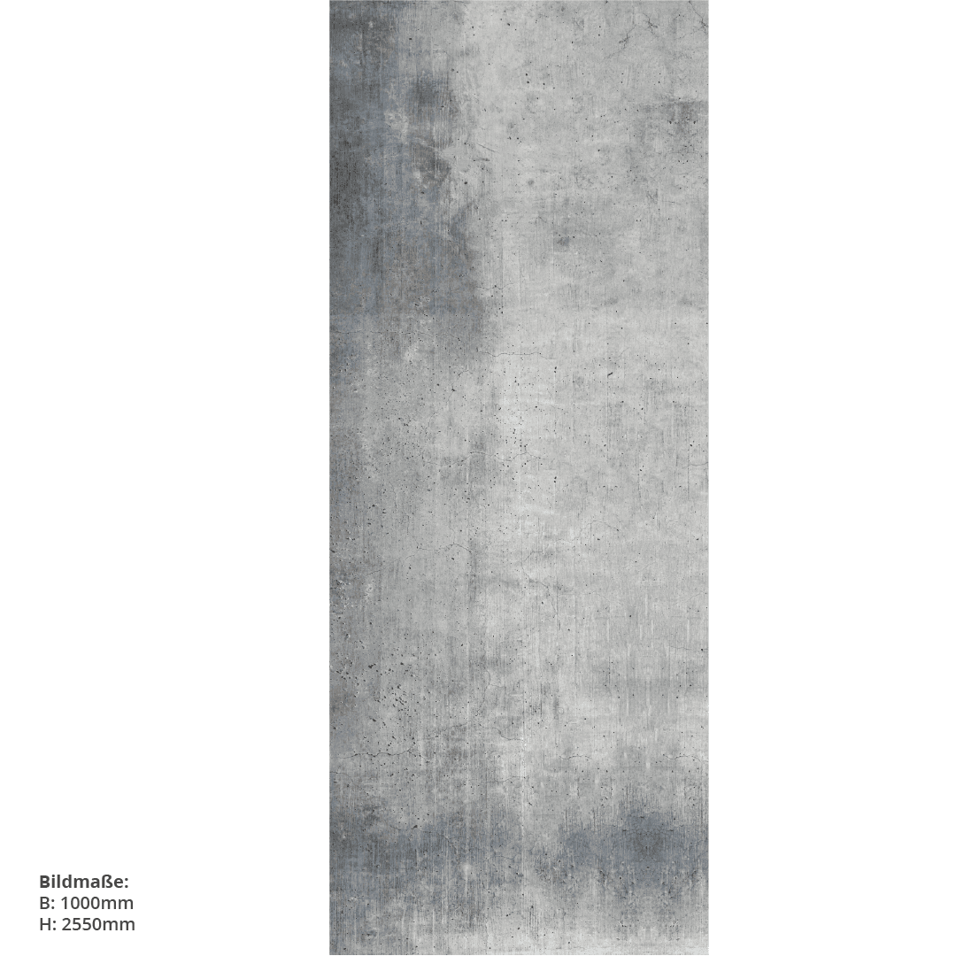 Beton Flair, fugenlose Wandpaneele aus Alu-Verbund 3mm, Duschrückwand - Duschrückwand-Platten