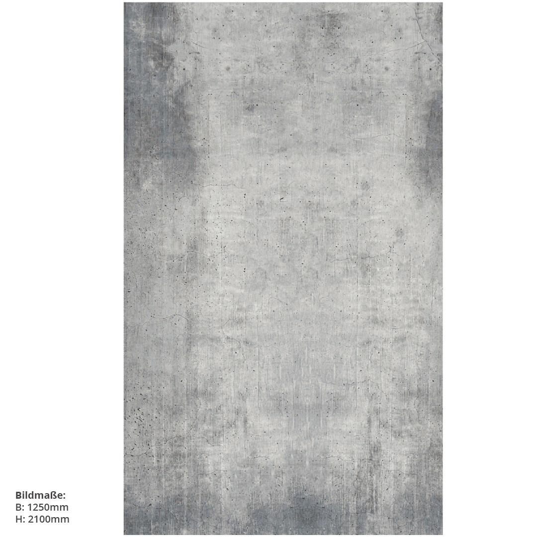 Beton Flair, fugenlose Wandpaneele aus Alu-Verbund 3mm, Duschrückwand - Duschrückwand-Platten