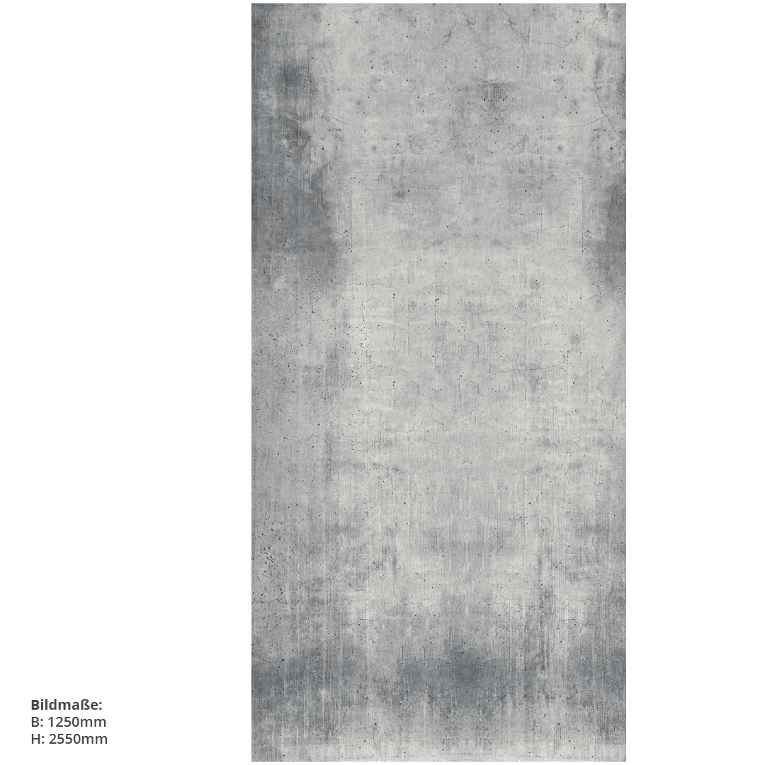 Beton Flair, fugenlose Wandpaneele aus Alu-Verbund 3mm, Duschrückwand - Duschrückwand-Platten
