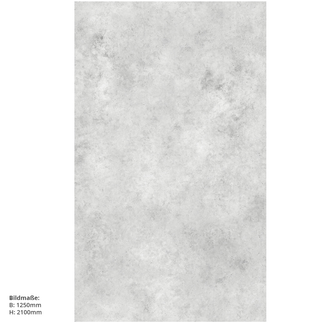 Beton Hell, fugenlose Wandpaneele aus Alu-Verbund 3mm, Duschrückwand - Duschrückwand-Platten