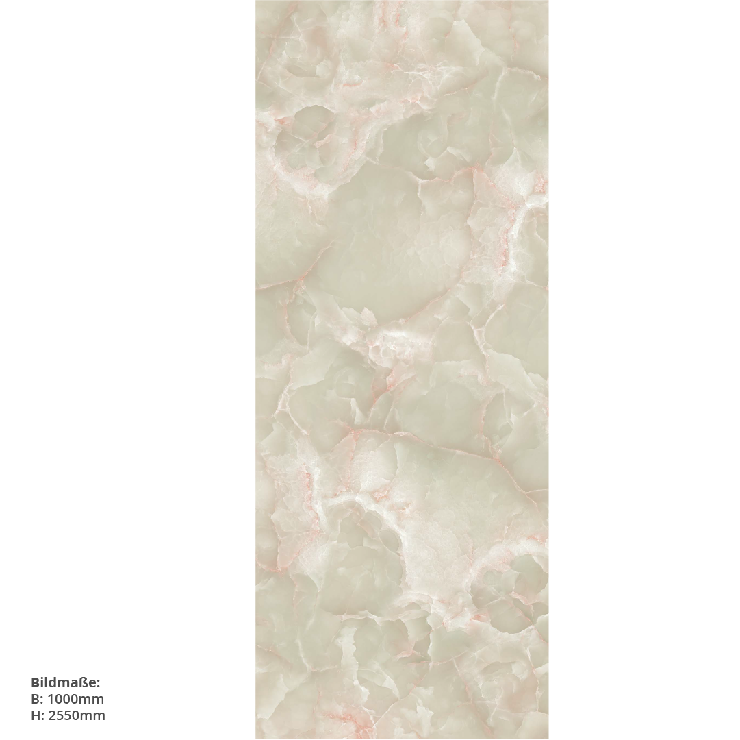 Marmor Beige, fugenlose Wandpaneele aus Alu-Verbund 3mm, Duschrückwand - Duschrückwand-Platten