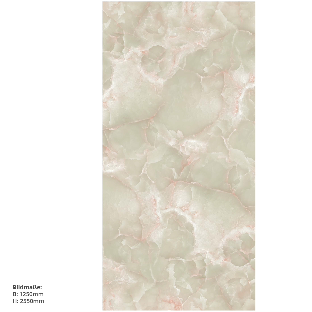 Marmor Beige, fugenlose Wandpaneele aus Alu-Verbund 3mm, Duschrückwand - Duschrückwand-Platten