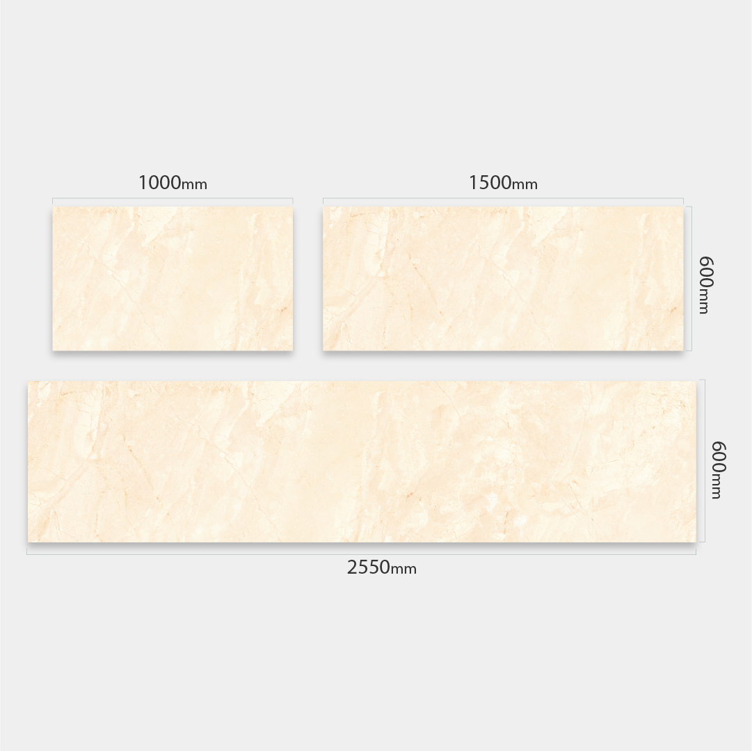 Marmoris Crepito, fugenlose Wandpaneele aus Alu-Verbund 3mm, Küchenrückwand - Duschrückwand-Platten