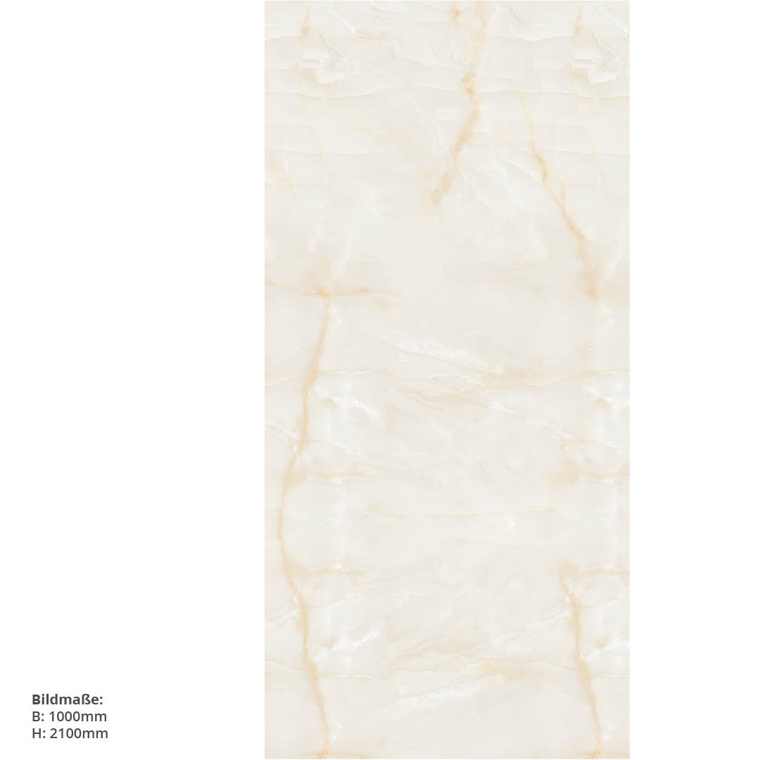 Granit Beige, fugenlose Wandpaneele aus Alu-Verbund 3mm, Duschrückwand - Duschrückwand-Platten