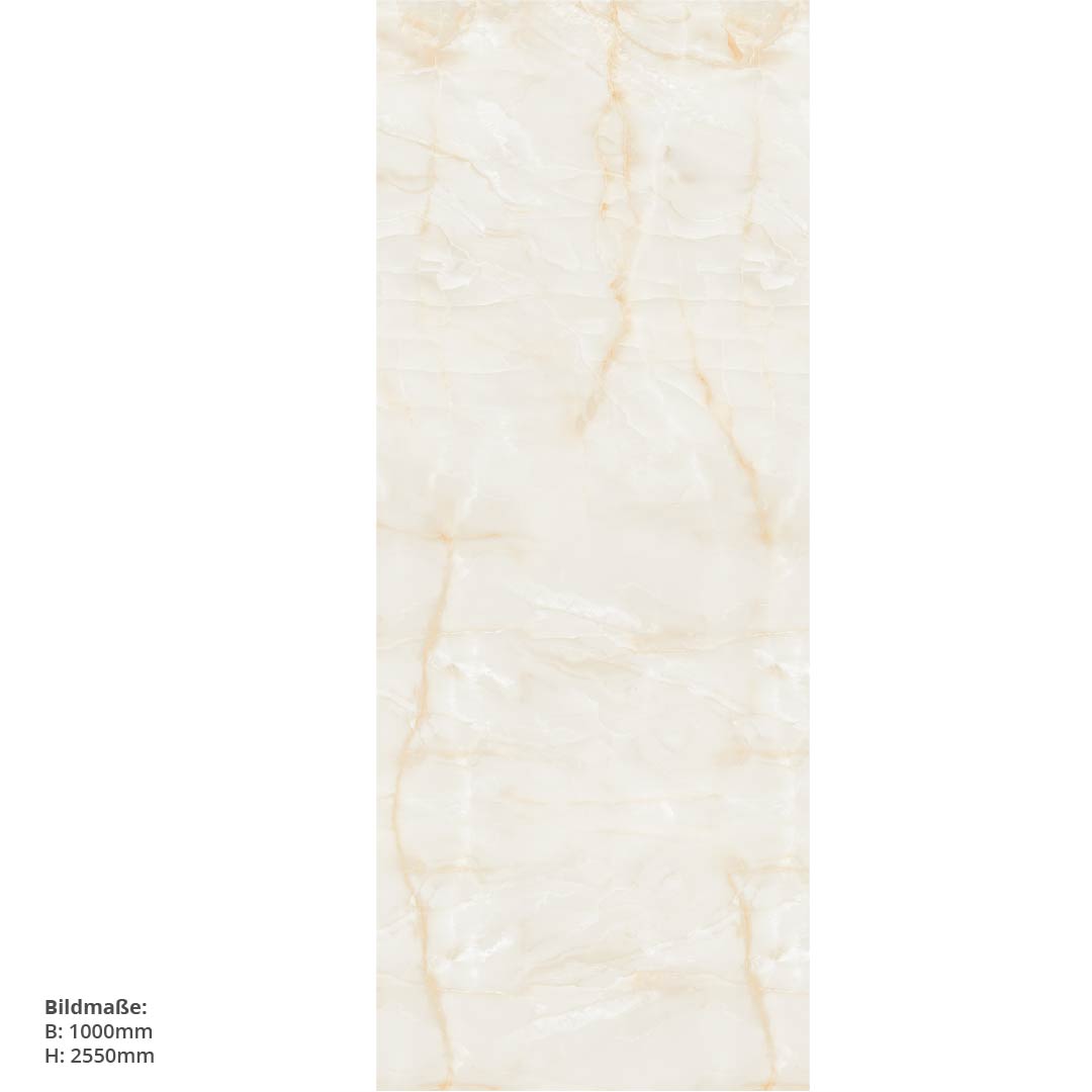 Granit Beige, fugenlose Wandpaneele aus Alu-Verbund 3mm, Duschrückwand - Duschrückwand-Platten