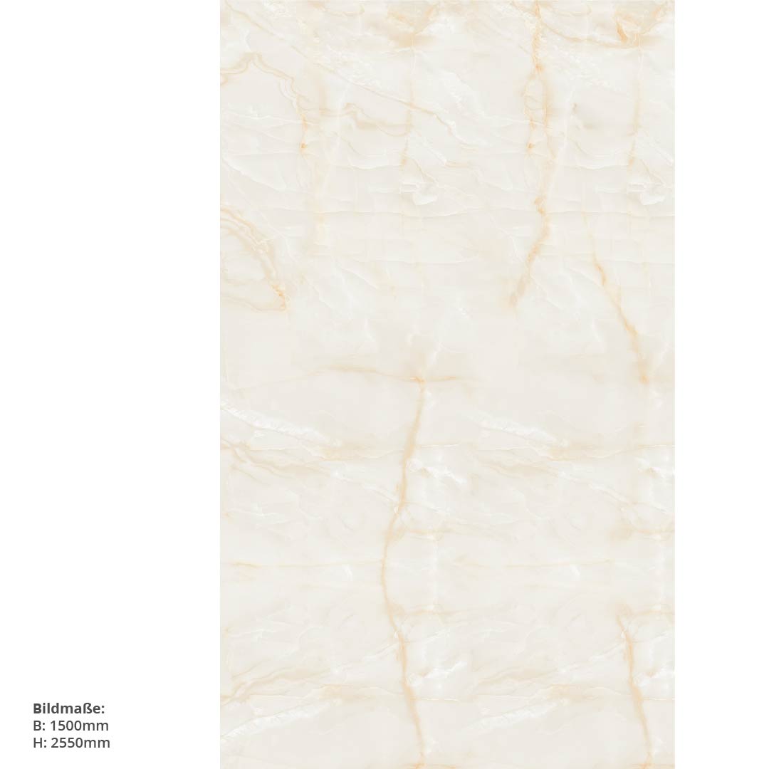 Granit Beige, fugenlose Wandpaneele aus Alu-Verbund 3mm, Duschrückwand - Duschrückwand-Platten