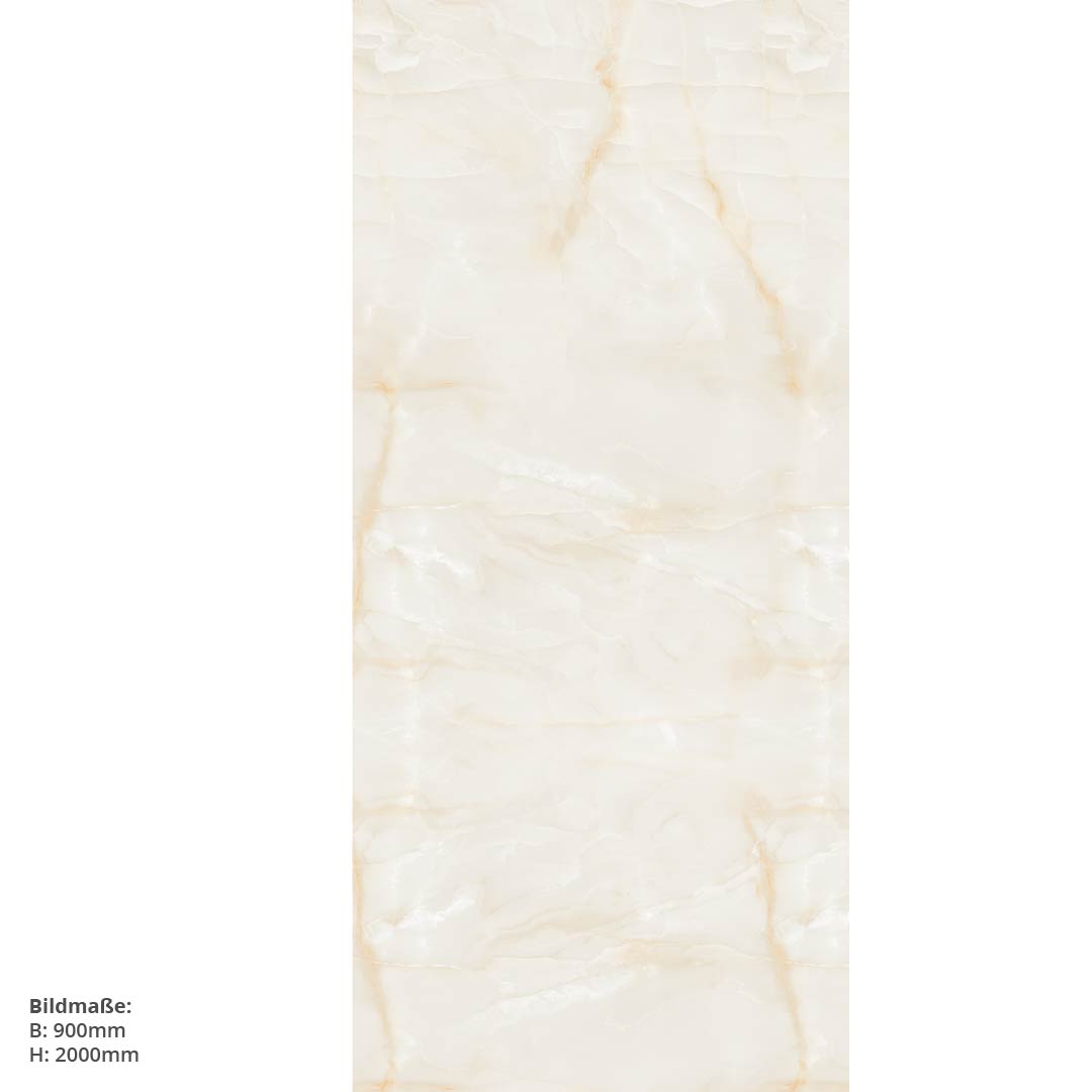 Granit Beige, fugenlose Wandpaneele aus Alu-Verbund 3mm, Duschrückwand - Duschrückwand-Platten