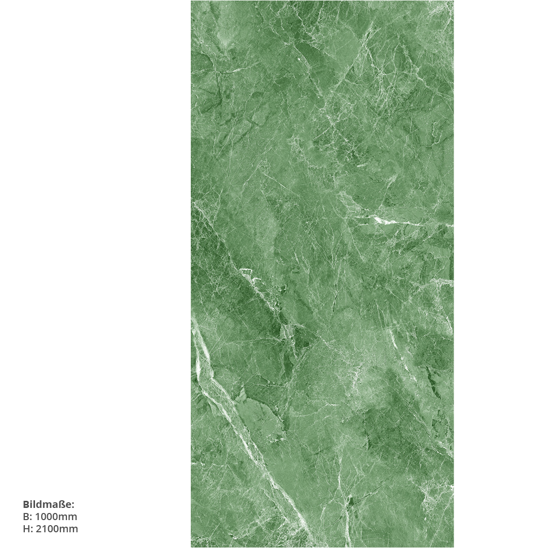 Marmoris Clara Viridis, fugenlose Wandpaneele aus Alu-Verbund 3mm, Duschrückwand - Duschrückwand-Platten