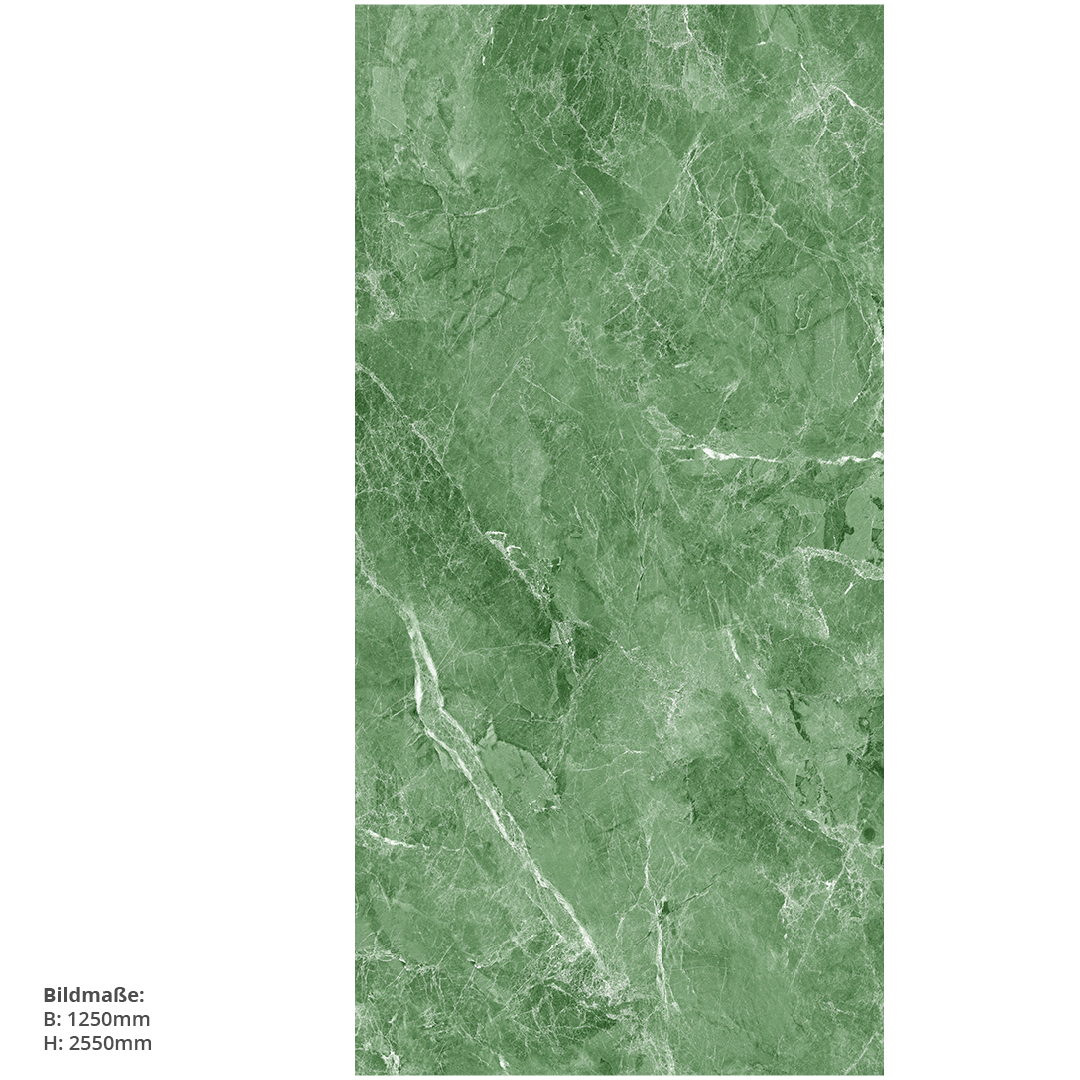 Marmoris Clara Viridis, fugenlose Wandpaneele aus Alu-Verbund 3mm, Duschrückwand - Duschrückwand-Platten