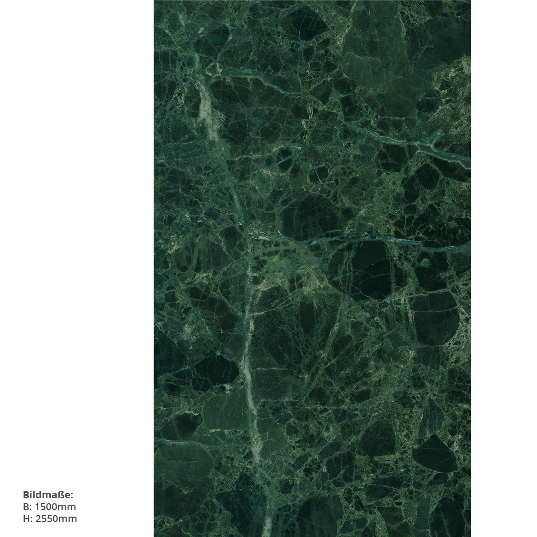 Marmoris Viridis, fugenlose Wandpaneele aus Alu-Verbund 3mm, Duschrückwand