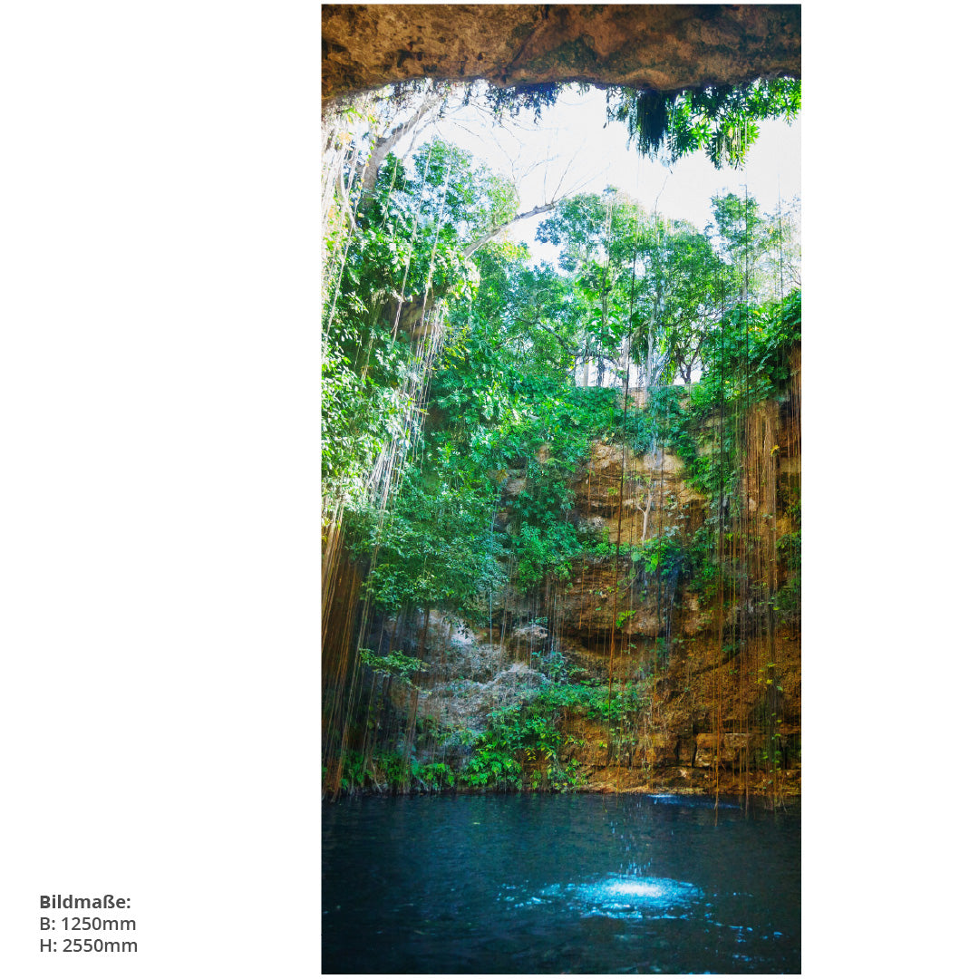 Paradise Cave, fugenlose Wandpaneele aus Alu-Verbund 3mm, Duschrückwand - Duschrückwand-Platten