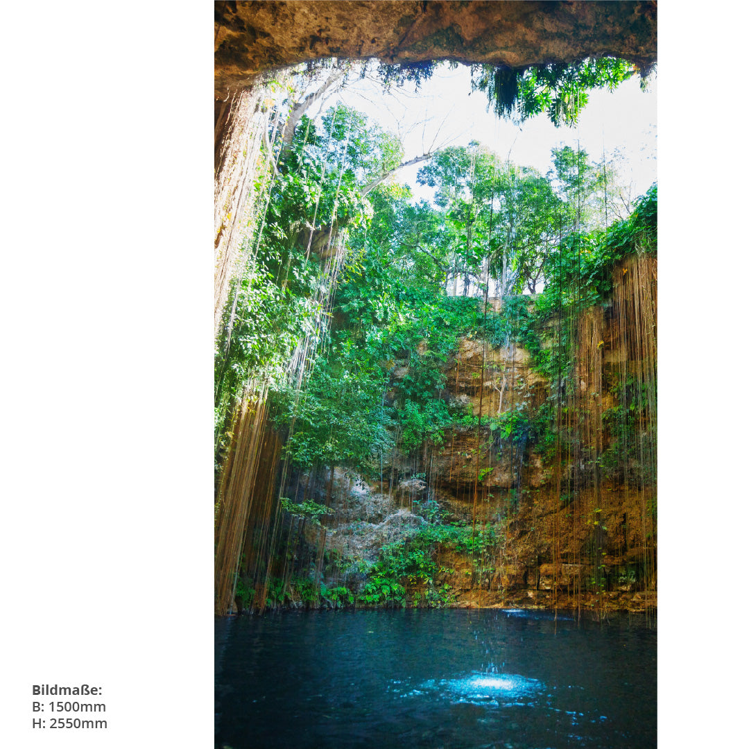 Paradise Cave, fugenlose Wandpaneele aus Alu-Verbund 3mm, Duschrückwand - Duschrückwand-Platten