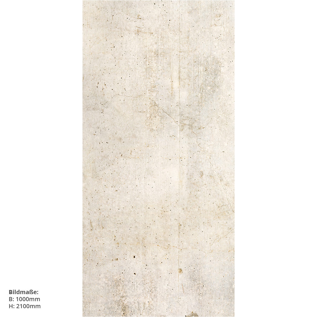 Beton Vintage, fugenlose Wandpaneele aus Alu-Verbund 3mm, Duschrückwand - duschrückwand-platten.de