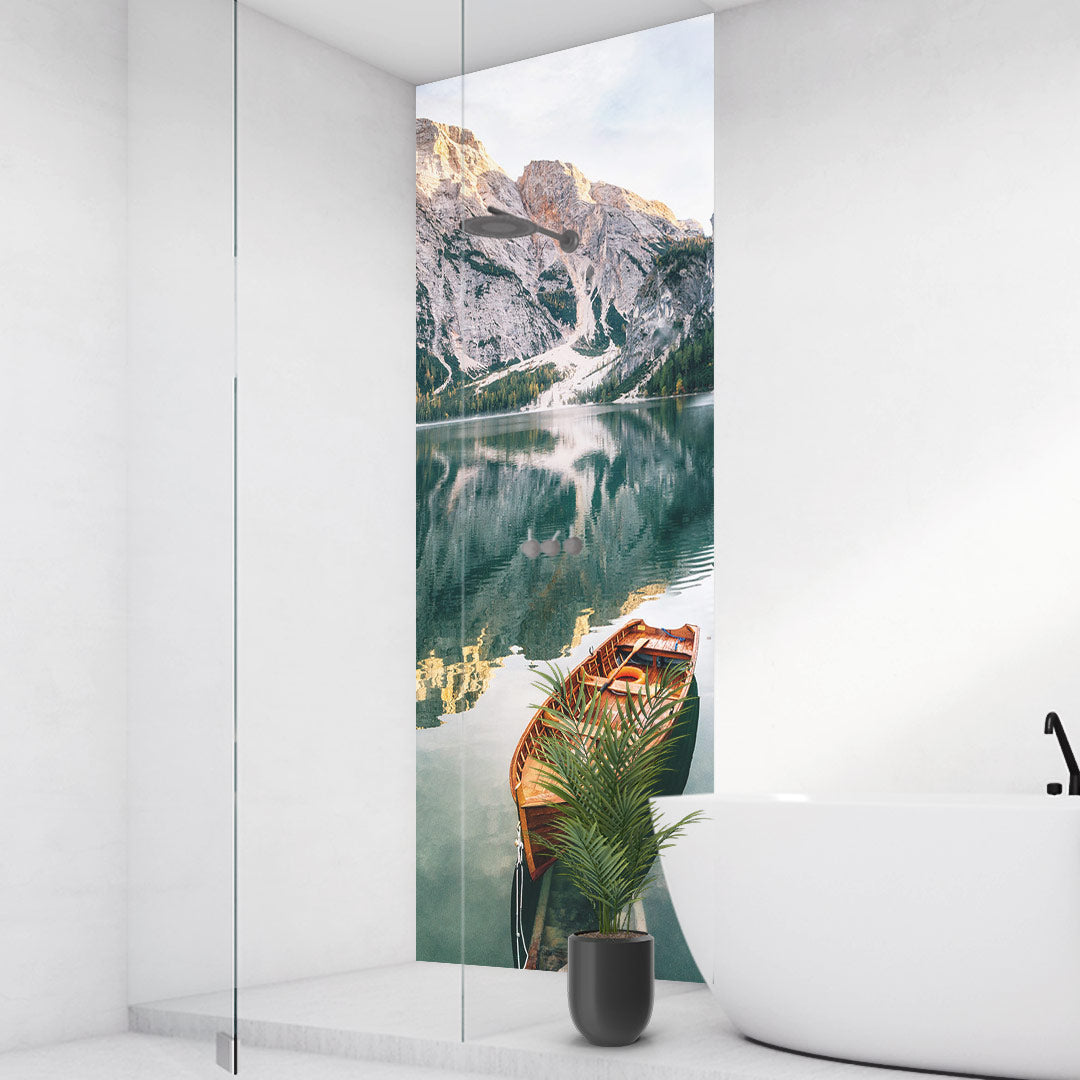 Duschrueckwand Alu Fugenlos Wandpaneele