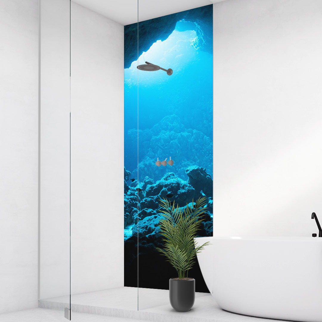 Duschrueckwand Alu Fugenlos Wandpaneele