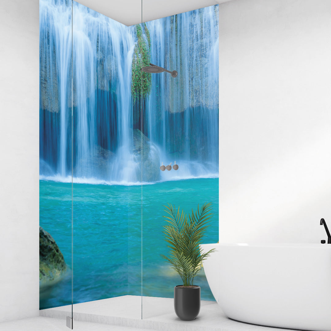 Duschrueckwand Alu Fugenlos Wandpaneele