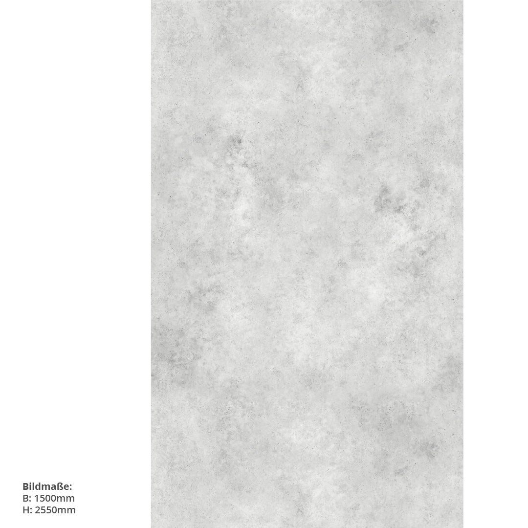 Beton Hell, fugenlose Wandpaneele aus Alu-Verbund 3mm, Duschrückwand - Duschrückwand-Platten