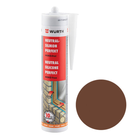 Neutralsilikon Perfekt Braun