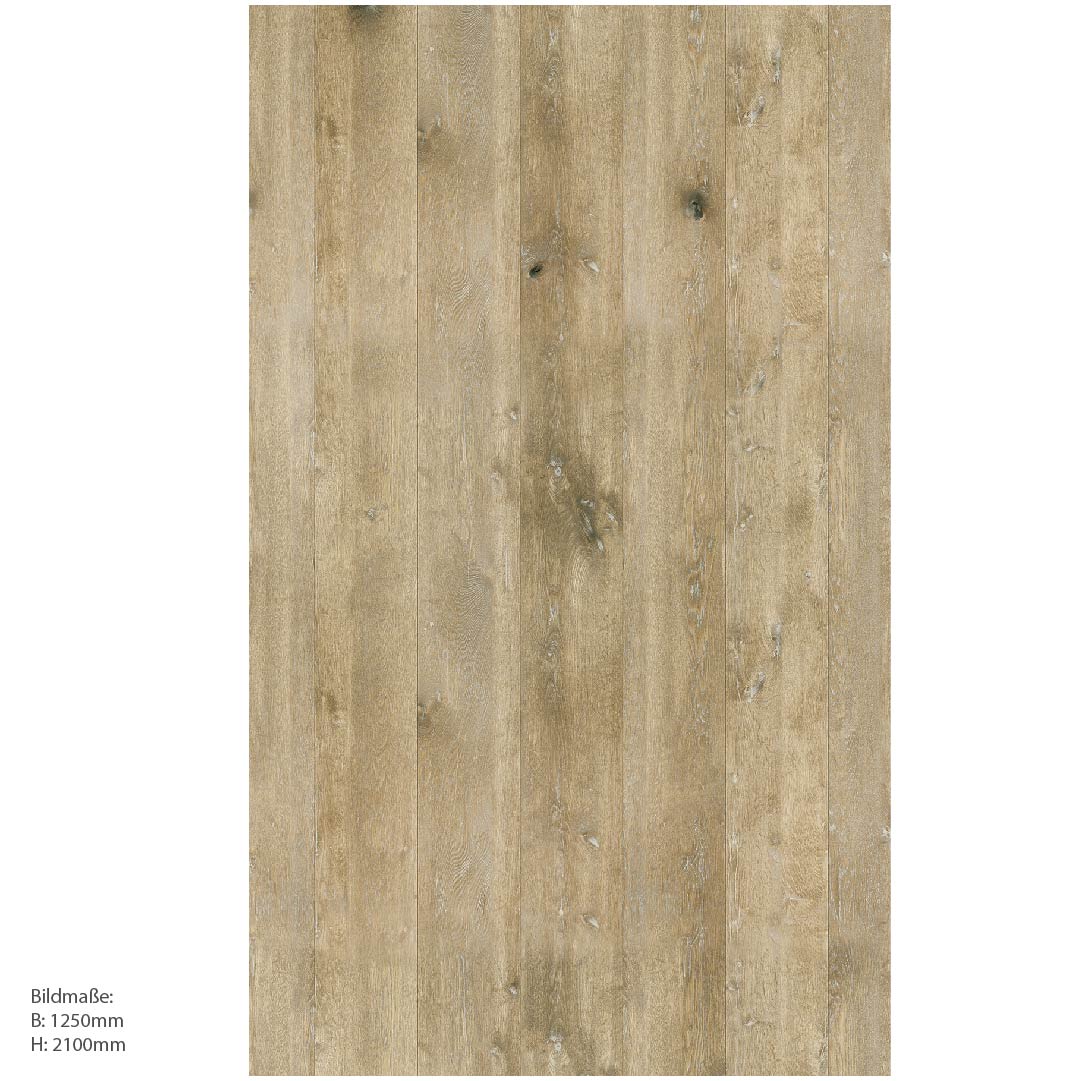 Eiche gekalkt, fugenlose Wandpaneele aus Alu-Verbund 3mm, Duschrückwand - Duschrückwand-Platten