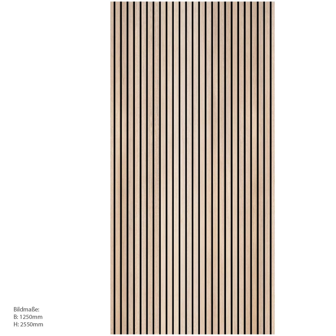 Holzoptik Streifen, fugenlose Wandpaneele aus Alu-Verbund 3mm, Duschrückwand - Duschrückwand-Platten