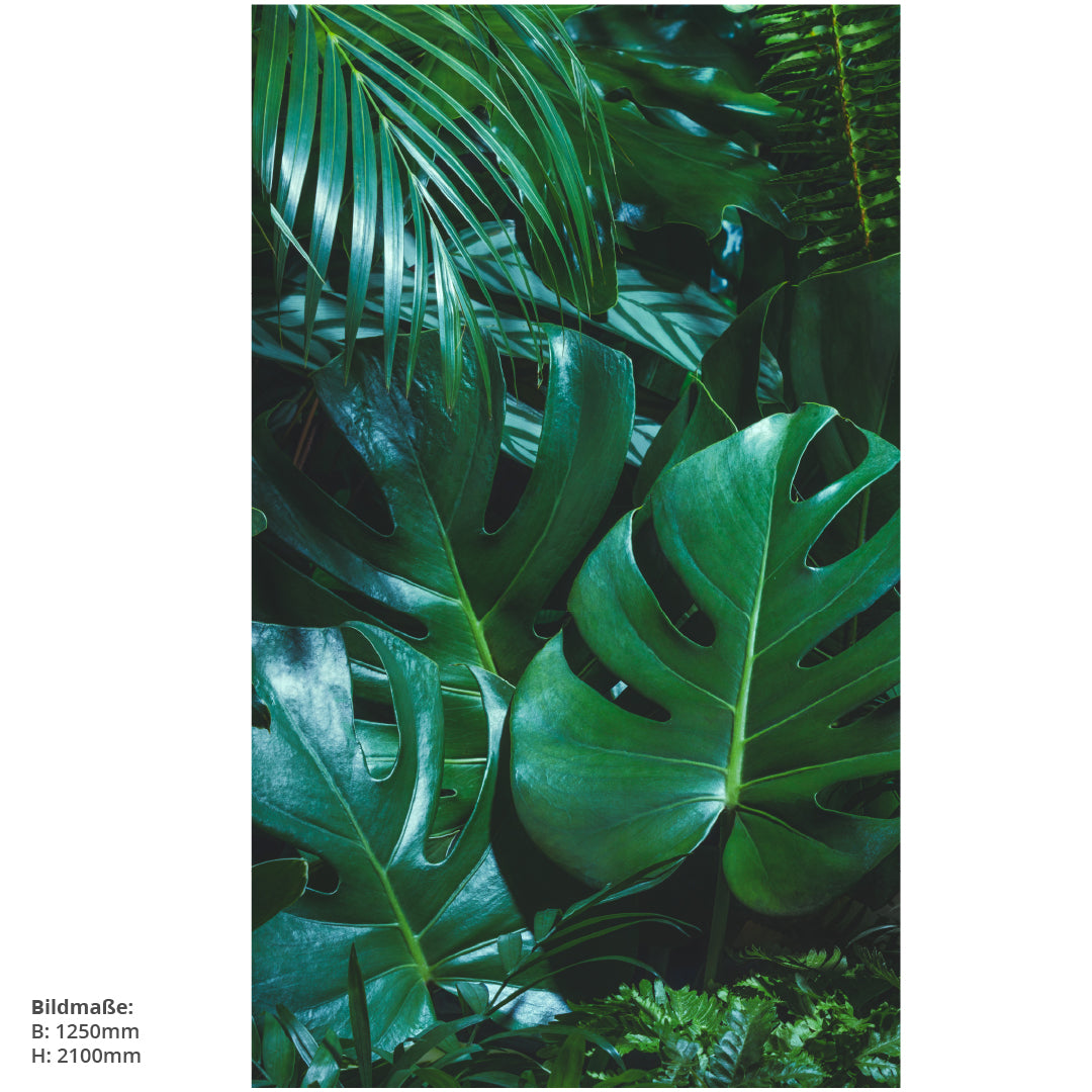 Jungle, fugenlose Wandpaneele aus Alu-Verbund 3mm, Duschrückwand