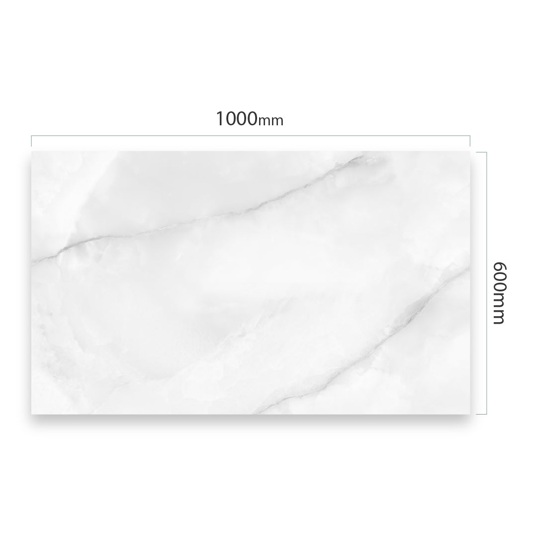 Marmor Rustic, fugenlose Wandpaneele aus Alu-Verbund 3mm, Küchenrückwand - Duschrückwand-Platten