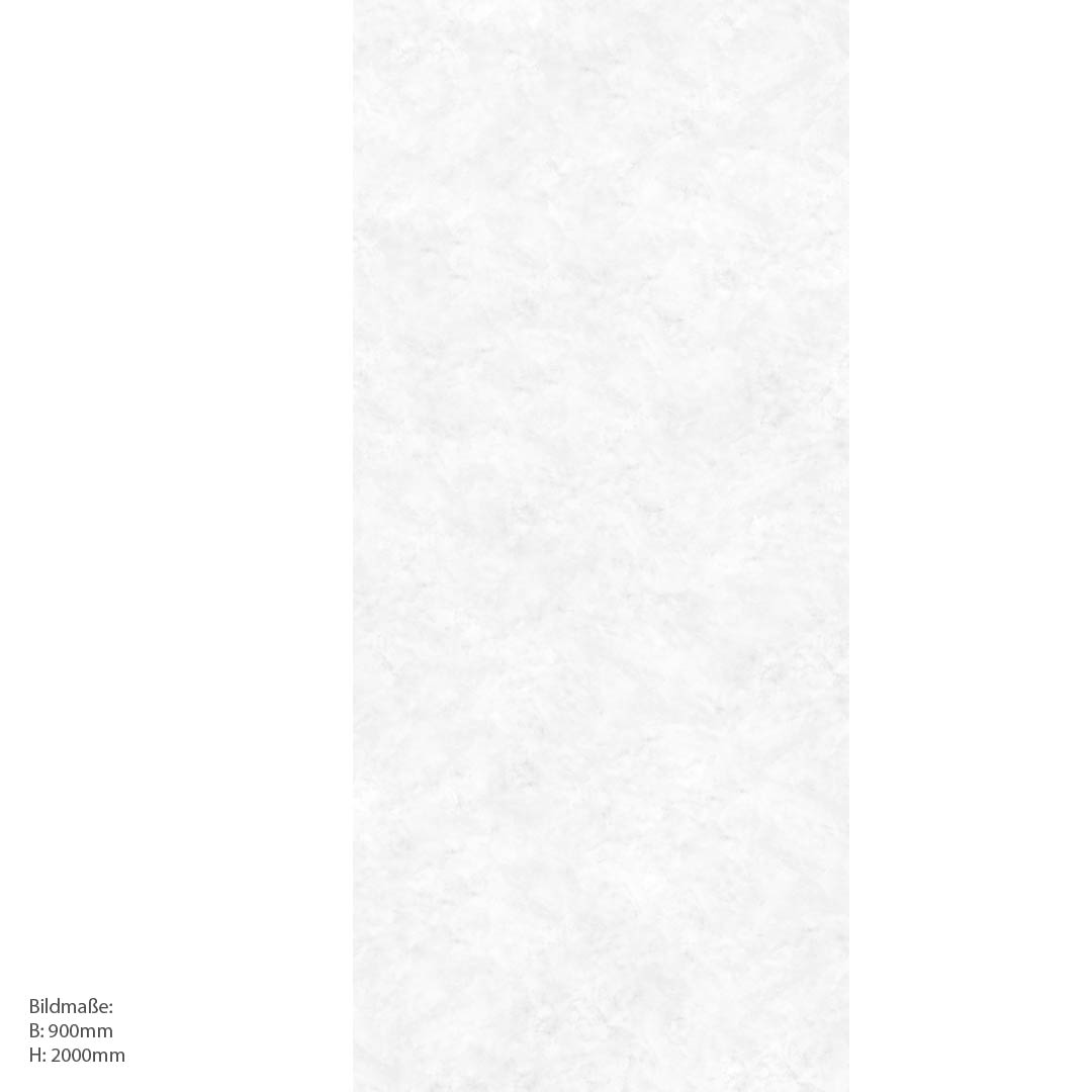 Marmor Weiss, fugenlose Wandpaneele aus Alu-Verbund 3mm, Duschrückwand - Duschrückwand-Platten