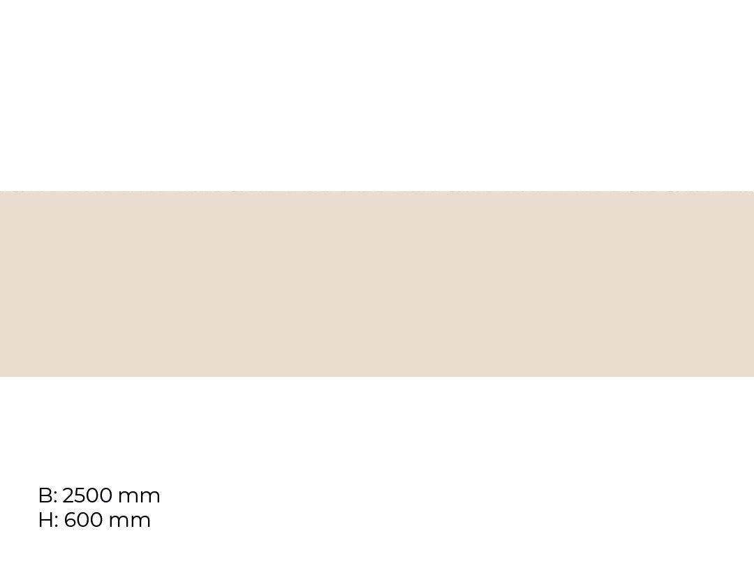 Beige-Glanz, glänzende Küchenrückwand aus Acryl auf Alu-Verbund - Duschrückwand-Platten