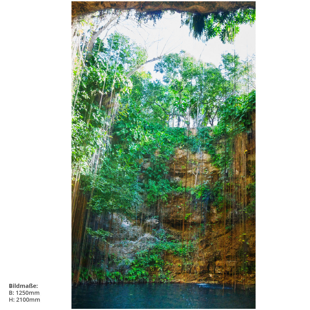 Paradise Cave, fugenlose Wandpaneele aus Alu-Verbund 3mm, Duschrückwand - Duschrückwand-Platten