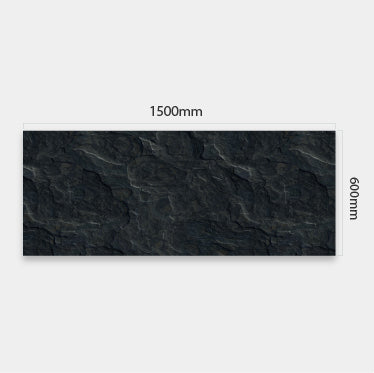 Schiefer Steinplatte, fugenlose Wandpaneele aus Alu-Verbund 3mm, Küchenrückwand - Duschrückwand-Platten