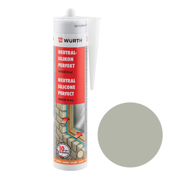 Neutralsilikon Perfekt Seidengrau