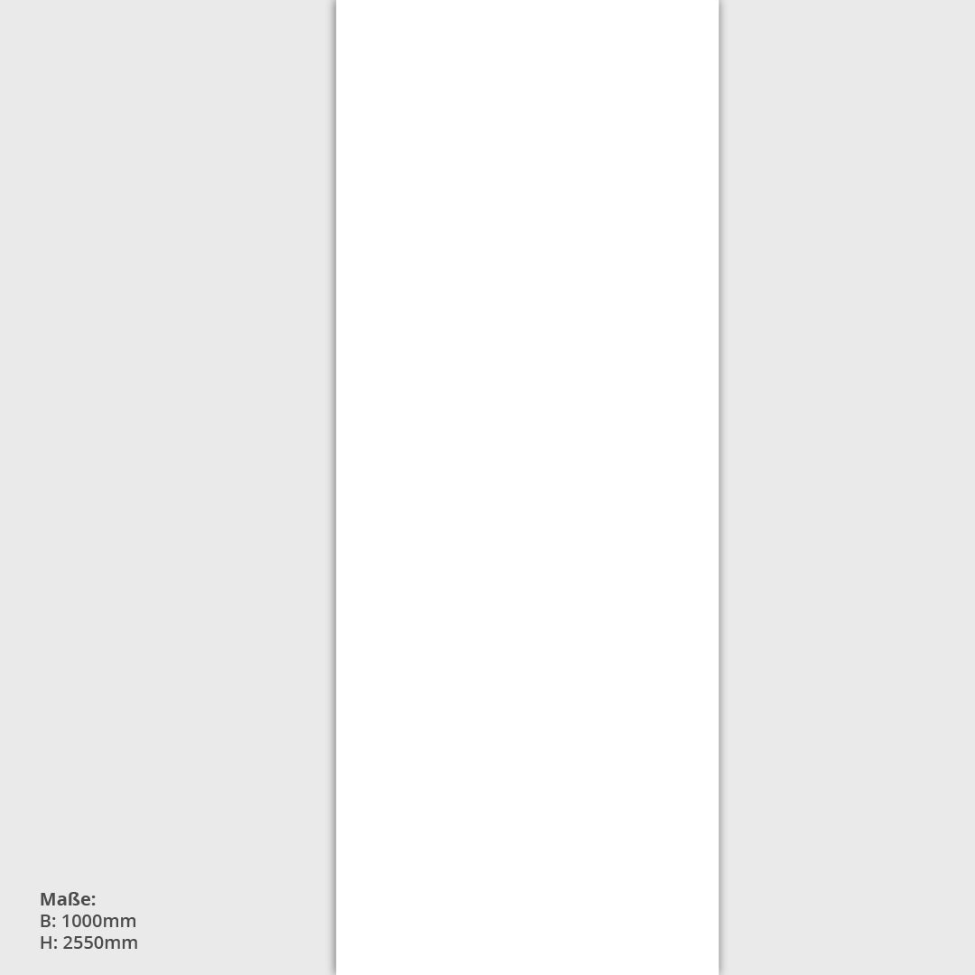 Weiss, Wandpaneele aus Alu-Verbund 3mm fugenlose, Duschrückwand - Duschrückwand-Platten